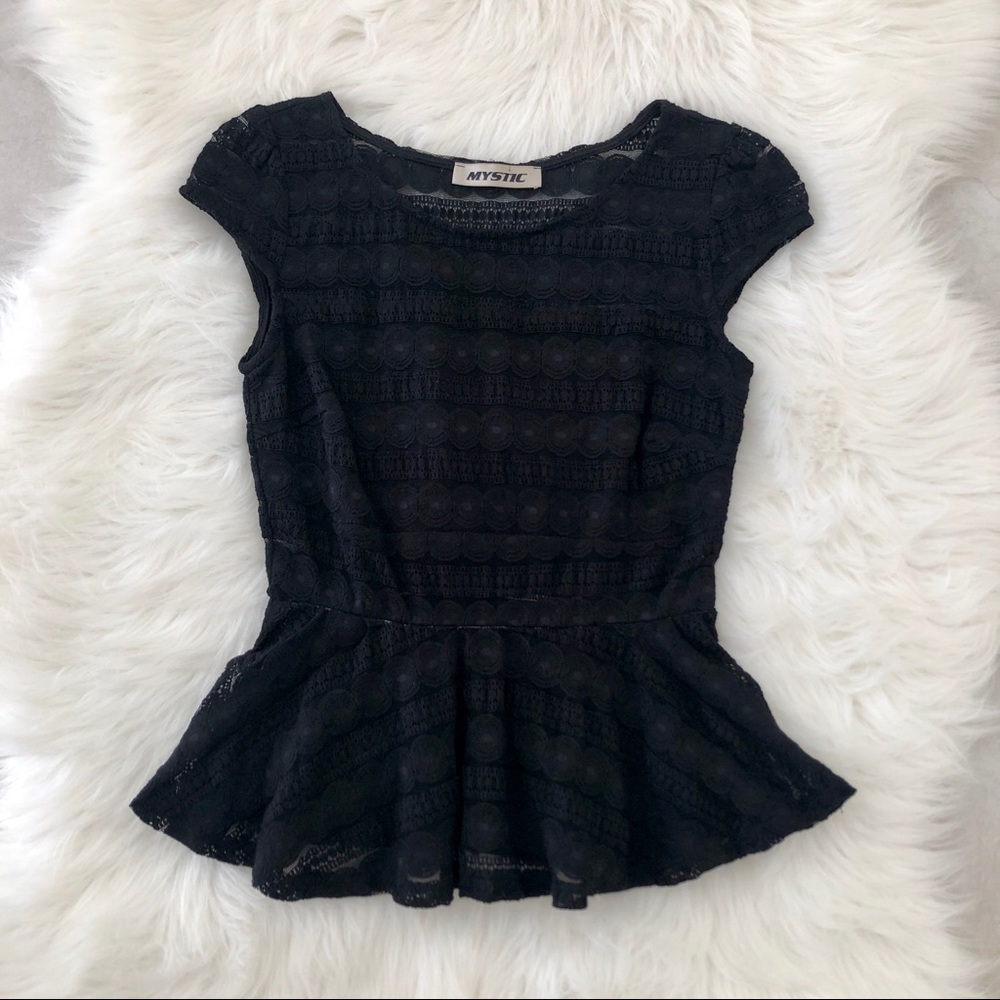 BUNDLE of 2 Feminine Blouses, size Small - Picture 4 of 8